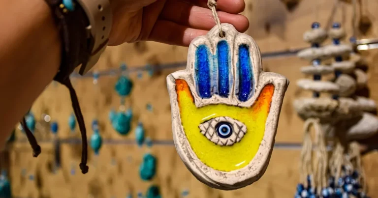 Hand of Fatima amulet for protection against the evil eye